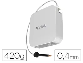 3d colido Filamento PLA 0,4 mm Fine 420 gr Negro Consumible Impresora 3D