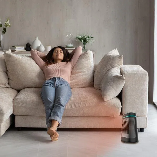 Cecotec 08290 Calefactor Eléctrico de Ventilador Cerámico 1500 W, Negro, para Interior, con Oscilación y Termostato, para Habitaciones de hasta 15 m² Cecotec 08290 Calefactor Eléctrico de Ventilador Cerámico 1500 W, Negro, para Interior, con Oscilación y Termostato, para Habitaciones de hasta 15 m²