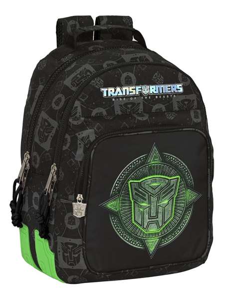Mochila Escolar Transformers Negro 32 x 42 x 15 cm Mochila Escolar Transformers Negro 32 x 42 x 15 cm