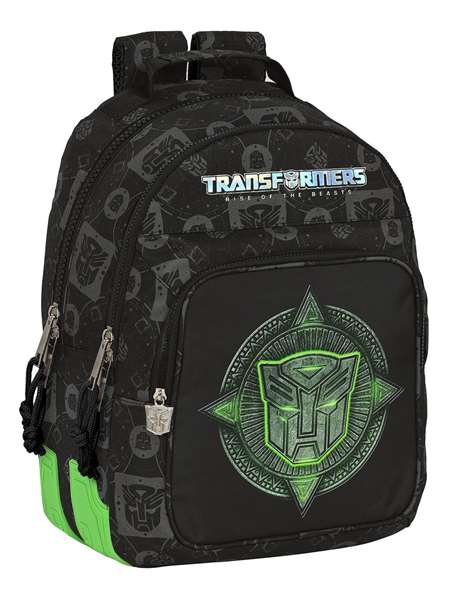 Mochila Escolar Transformers Negro 32 x 42 x 15 cm Mochila Escolar Transformers Negro 32 x 42 x 15 cm