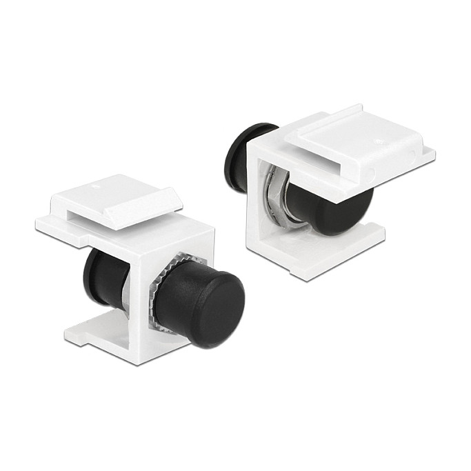 DeLOCK 86372 Keystone Modul FC Simplex Buchse Blanco