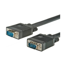 VALUE Cable SVGA HD15 2m Negro