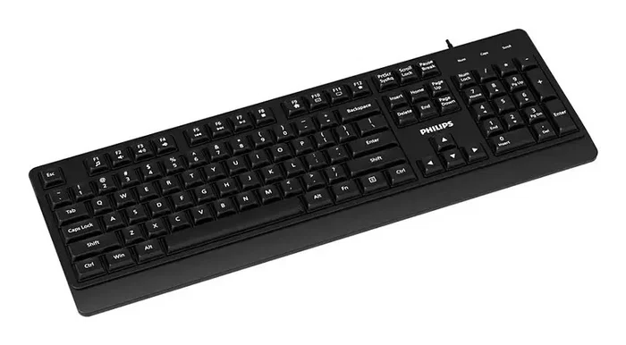 Philips Teclado SPK6247B Negro Mate