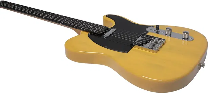 EKO Guitarra Eléctrica TL400 Tipo Tele Butterscotch, Modelo Starter para Principiantes