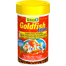 Tetra Alimento Completo Animin Sticks para Peces de Agua Fría y Carpin Dorado, con Vitamina C, 250ml