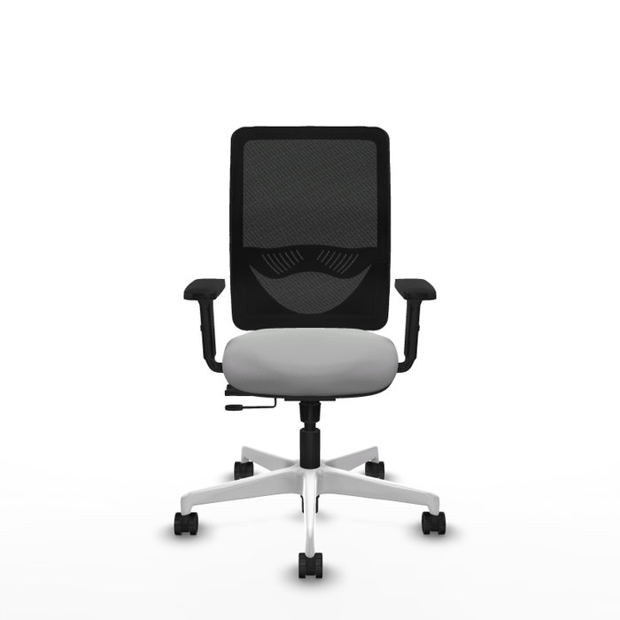 PIQUERAS Y CRESPO Silla de oficina Zulema con mecanismo Sincro/Traslack Gris claro y Negro PIQUERAS Y CRESPO Silla de oficina Zulema con mecanismo Sincro/Traslack Gris claro y Negro