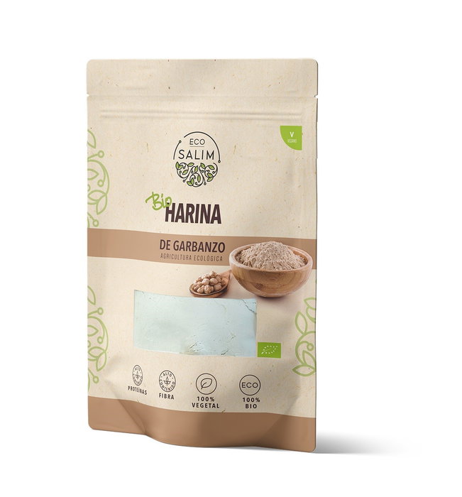 ECO SALIM Harina de Garbanzos 500gr Bio Vegan