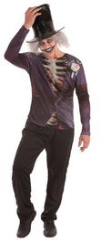 Creaciones Llopis Disfraz Novio Cadáver Adulto Talla L Incluye Camiseta, Pantalón, Chistera y Sangre
