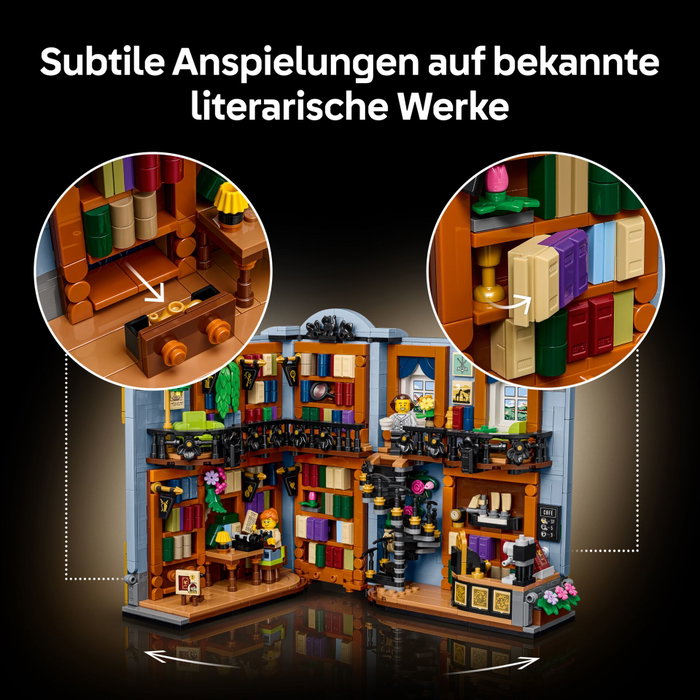 LEGO Icons 11379 Book Nook Bookshelf Insert LEGO Icons 11379 Book Nook Bookshelf Insert