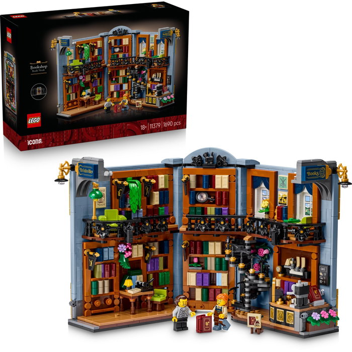 LEGO Icons 11379 Book Nook Bookshelf Insert LEGO Icons 11379 Book Nook Bookshelf Insert