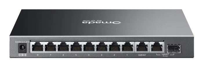 TP-Link Omada ES210GP Switch de 10 Puertos Gigabit con 8 Puertos PoE+ TP-Link Omada ES210GP Switch de 10 Puertos Gigabit con 8 Puertos PoE+