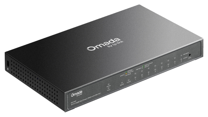 TP-Link Omada ES210GP Switch de 10 Puertos Gigabit con 8 Puertos PoE+ TP-Link Omada ES210GP Switch de 10 Puertos Gigabit con 8 Puertos PoE+