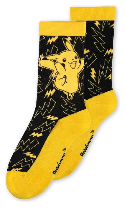 Pokémon Pack de 2 Pares de Calcetines Crew 43-46