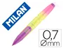 Milan Portaminas Compact Sunset 0,7 mm con Goma de Borrar Colores Surtidos
