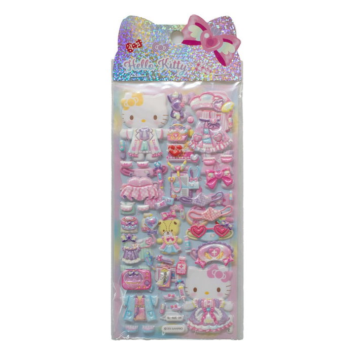 Hello Kitty and Friends Pegatinas Hello Kitty Puffy Surtido (20)
