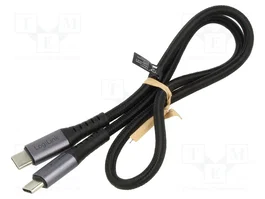 LogiLink Cable USB-C 20 Gb/s 100W 0.5m Negro