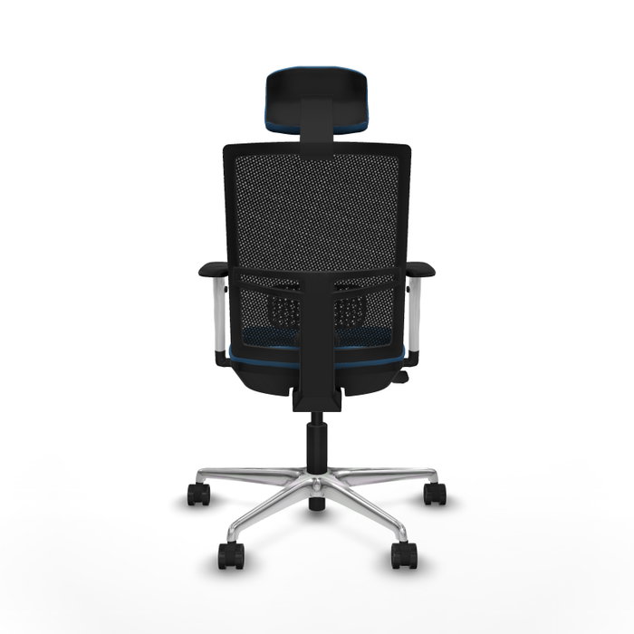 PIQUERAS Y CRESPO Silla de oficina Yunquera Azul claro y Negro PIQUERAS Y CRESPO Silla de oficina Yunquera Azul claro y Negro