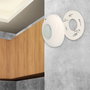 MAURER Detector de Movimiento Infrarrojo con Sensor Crepuscular 360º