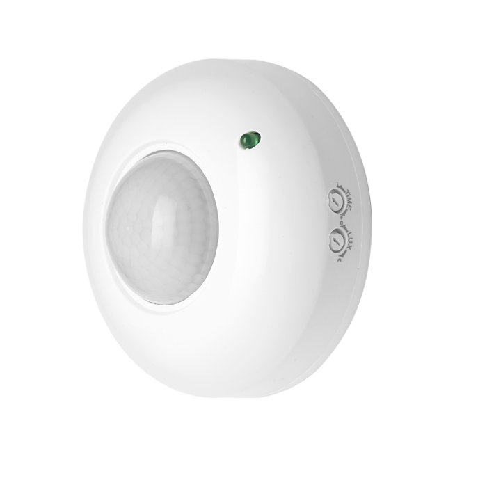 MAURER Detector de Movimiento Infrarrojo con Sensor Crepuscular 360º MAURER Detector de Movimiento Infrarrojo con Sensor Crepuscular 360º