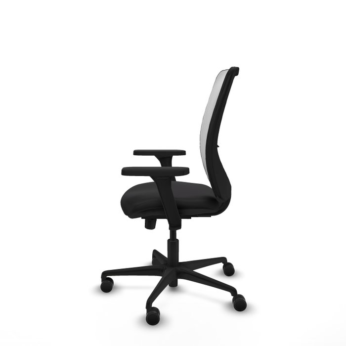 PIQUERAS Y CRESPO Silla de oficina Zulema con mecanismo Sincro/Traslack, Negro/Blanco PIQUERAS Y CRESPO Silla de oficina Zulema con mecanismo Sincro/Traslack, Negro/Blanco