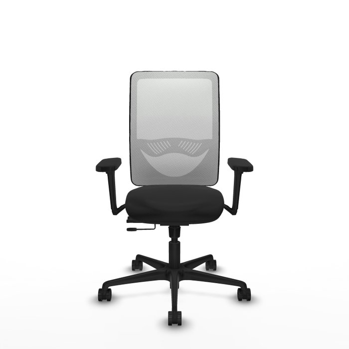 PIQUERAS Y CRESPO Silla de oficina Zulema con mecanismo Sincro/Traslack, Negro/Blanco PIQUERAS Y CRESPO Silla de oficina Zulema con mecanismo Sincro/Traslack, Negro/Blanco