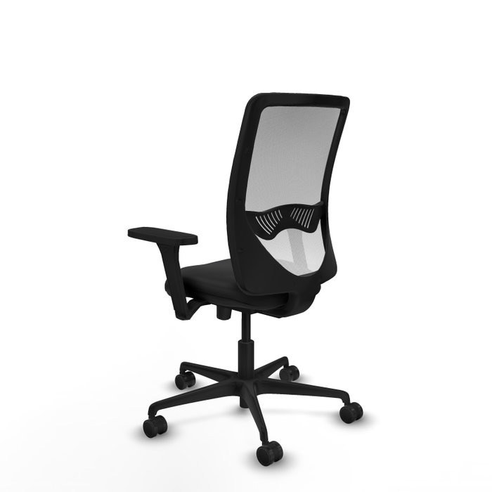 PIQUERAS Y CRESPO Silla de oficina Zulema con mecanismo Sincro/Traslack, Negro/Blanco PIQUERAS Y CRESPO Silla de oficina Zulema con mecanismo Sincro/Traslack, Negro/Blanco