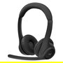 Logitech Zone 305 Midnight Black - Auriculares Inalámbricos para Oficina con Bluetooth 5.3 y Receptor RF 2.4GHz, Optimizado para Microsoft Teams, 122g - Emea28-935 BUNDLE