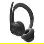 Logitech Zone 305 Midnight Black - Auriculares Inalámbricos para Oficina con Bluetooth 5.3 y Receptor RF 2.4GHz, Optimizado para Microsoft Teams, 122g - Emea28-935 BUNDLE
