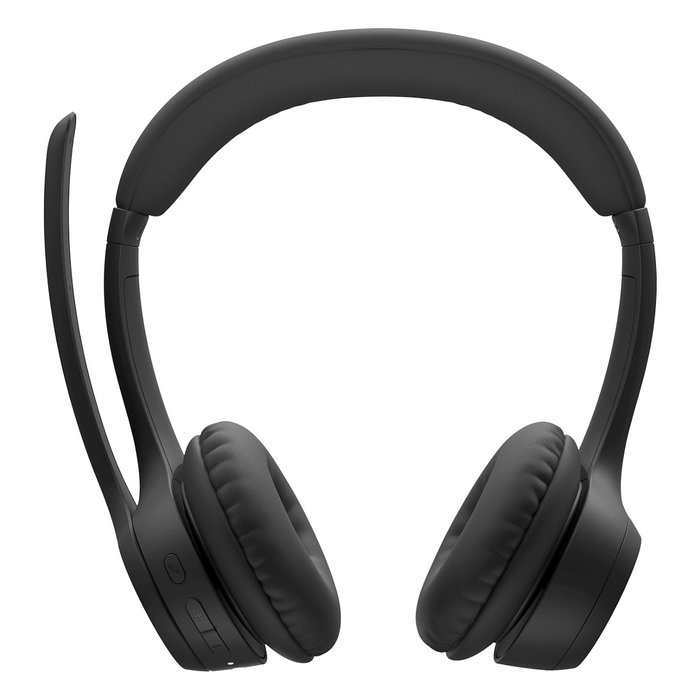 Logitech Zone 305 Midnight Black - Auriculares Inalámbricos para Oficina con Bluetooth 5.3 y Receptor RF 2.4GHz, Optimizado para Microsoft Teams, 122g - Emea28-935 BUNDLE
