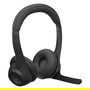 Logitech Zone 305 Midnight Black - Auriculares Inalámbricos para Oficina con Bluetooth 5.3 y Receptor RF 2.4GHz, Optimizado para Microsoft Teams, 122g - Emea28-935 BUNDLE