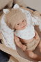 Muñecas Arias Muñeca Elegance 33 cm Beige Babyto con Capazo, Cuerpo Vinyl, Sexo Niño