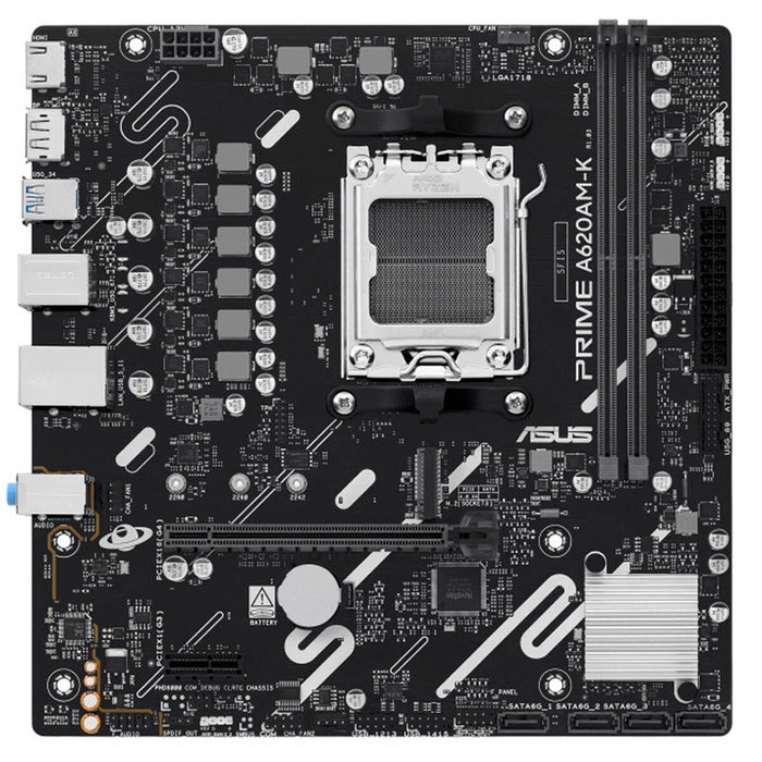 Asus Prime A620AM-K Micro ATX DDR5 AM5 Asus Prime A620AM-K Micro ATX DDR5 AM5