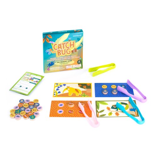 Juego Miniland Catch The Bug! (+5 Años) (Set de 6) Juego Miniland Catch The Bug! (+5 Años) (Set de 6)