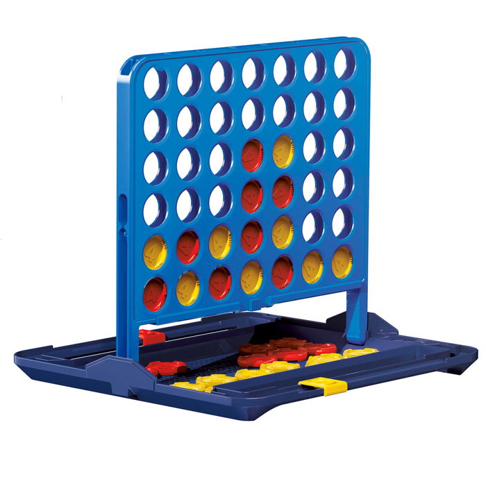 Hasbro Games Conecta 4 G1500 - Juego de Mesa Clásico para 2 Jugadores, Moderno con Marcadores de Puntos, Idioma Español y Portugués, Recomendado +6 Años