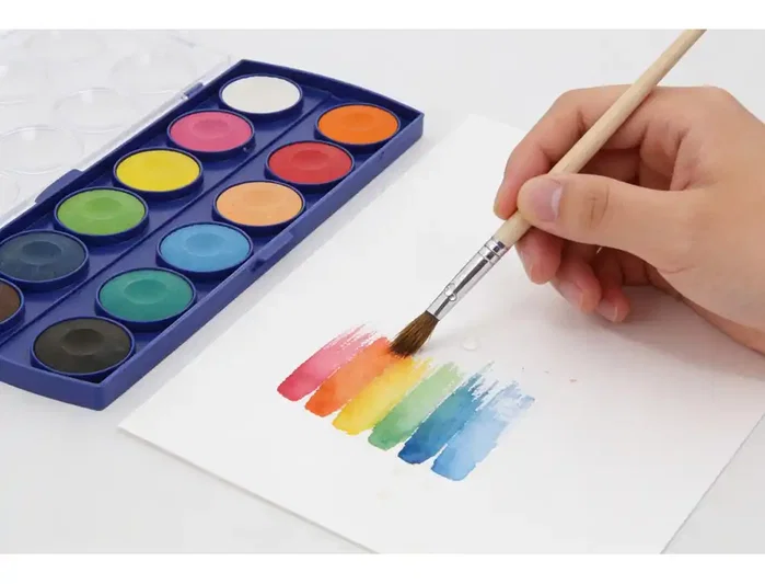 Liderpapel Acuarela 12 Colores con Pincel de Madera y Estuche Plástico Liderpapel Acuarela 12 Colores con Pincel de Madera y Estuche Plástico
