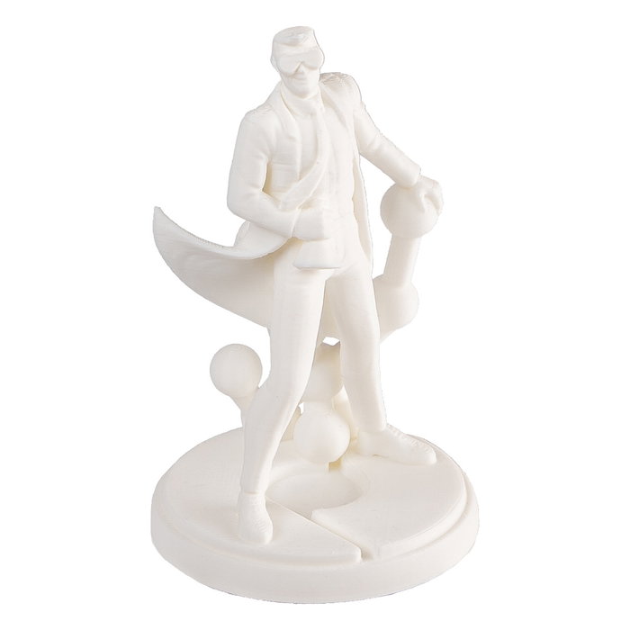 Polymaker PolyLite PLA PA02036 Filamento de Impresión 3D, Blanco, 1.75 mm, 3 kg