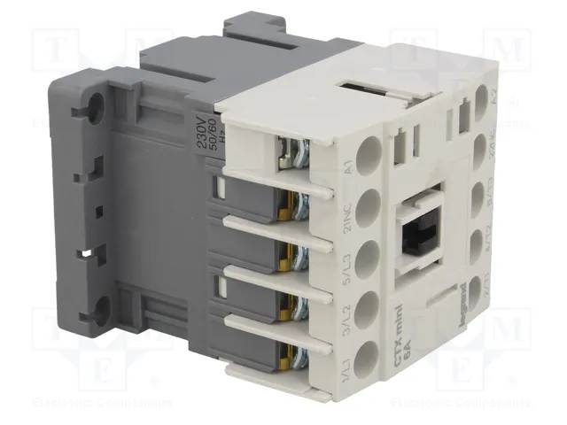 LEGRAND CTX3 MINI Contactor 3-polar 6A 230VAC