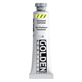 Golden Heavy Body Colores Acrílicos Fluorescente Chartreuse 59 ml