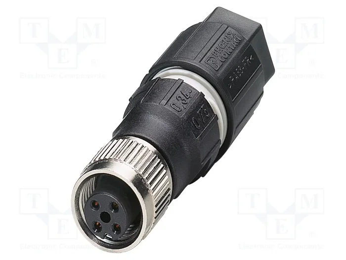 PHOENIX CONTACT Conector M12 Industrial 4 Pines Recto IP65 IDC PHOENIX CONTACT Conector M12 Industrial 4 Pines Recto IP65 IDC
