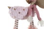 DKD Home Decor Figura Poliéster Surtido de 2 Unidades Rosa y Blanco