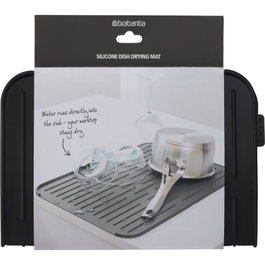 Brabantia Tapete de Drenaje de Silicona Gris Oscuro