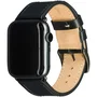 Dbramante1928 Copenhagen Correa de cuero para Apple Watch - Grupo de rock - Negro/Gris - 30 Piezas