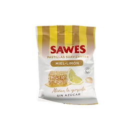 SAWES Pastillas Balsam S/Azucar Miel Limón Vit C 50Gr