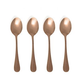 Set 4 Cucharas Postre Acero Inox Celebrart Quid 1,8 mm-14 cm