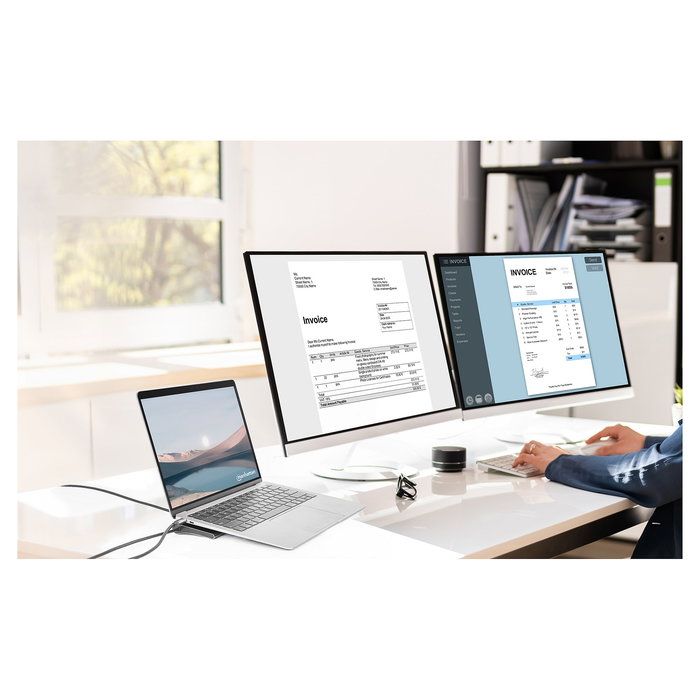 MANHATTAN Docking Station 12-en-1 4K HDMI 2xDP 3xUSB-A para Portátil MANHATTAN Docking Station 12-en-1 4K HDMI 2xDP 3xUSB-A para Portátil