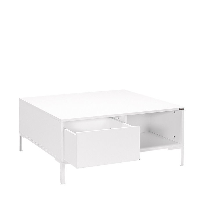 Hanah Home Shp-660-Dd-1 Mesa de Centro Blanca Diamante 90x42x90cm