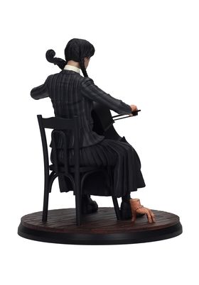 Sd Toys Figura Wednesday Addams con Violonchelo y Thing