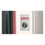 ROLINE Bastidor de Pared Rack 19 Pulgadas 12U Profundidad 600 mm - 26.21.0004 - Gris, con Bloqueo de Teclado y Puerta de Cristal
