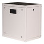 ROLINE Bastidor de Pared Rack 19 Pulgadas 12U Profundidad 600 mm - 26.21.0004 - Gris, con Bloqueo de Teclado y Puerta de Cristal