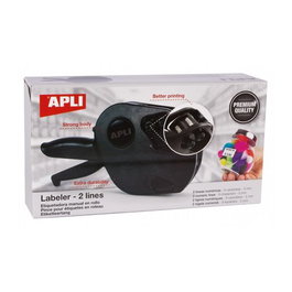 APLI Etiquetadora de Precios Premium de 2 Líneas